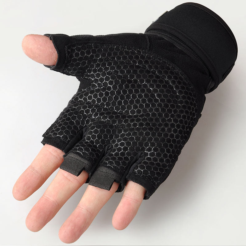 Guantes Tácticos de Medio Dedo para Hombre – Máximo Agarre y Protección para Pesas, Dominadas y Entrenamiento Intenso
