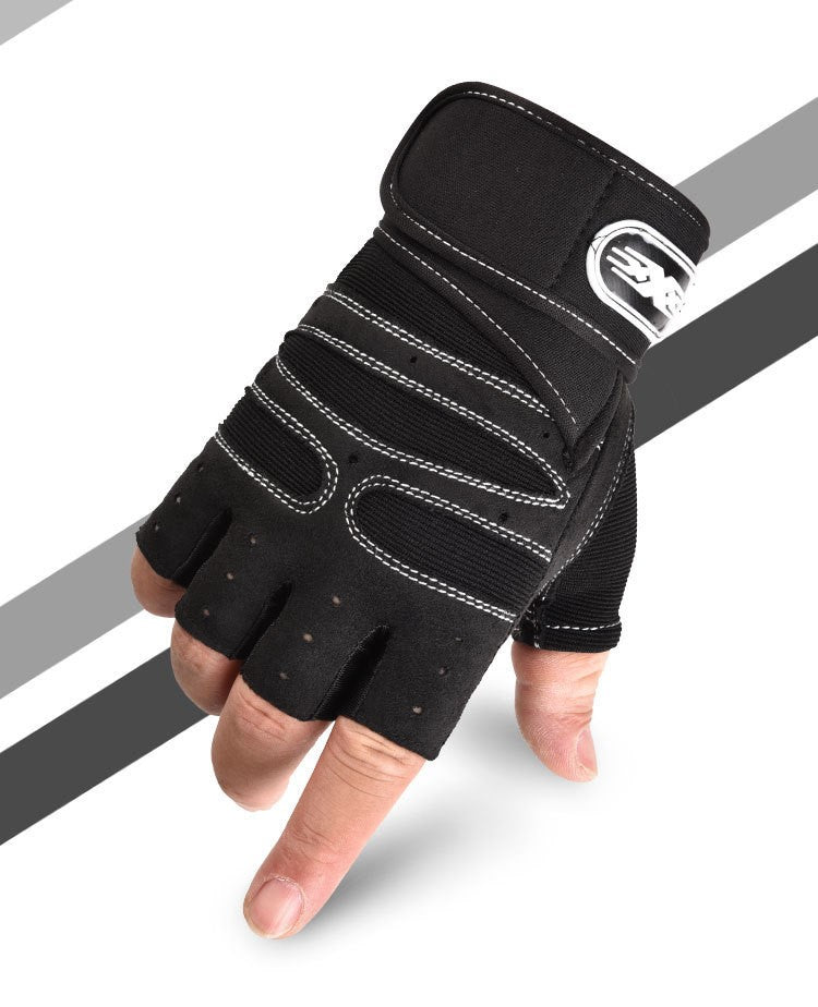 Guantes Tácticos de Medio Dedo para Hombre – Máximo Agarre y Protección para Pesas, Dominadas y Entrenamiento Intenso